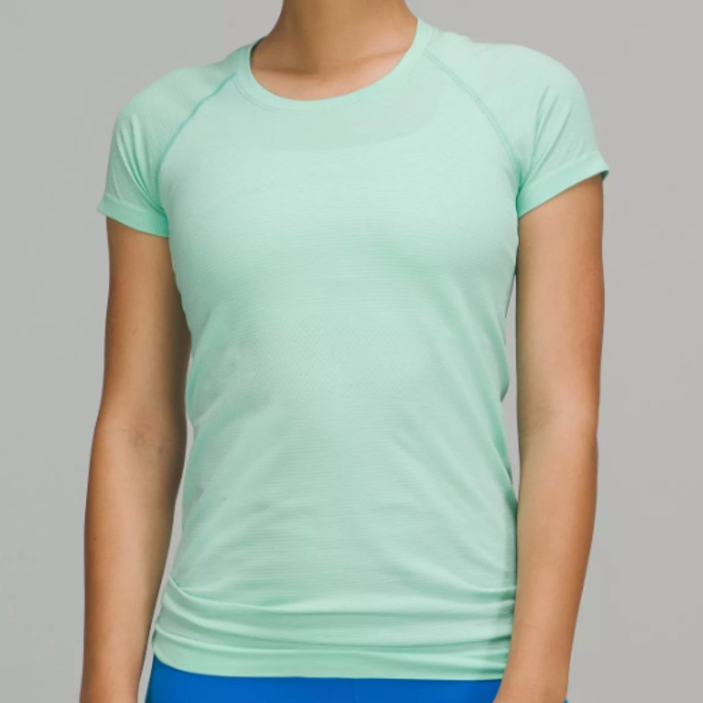 Lululemon Swiftly Tech shirt Turquoise